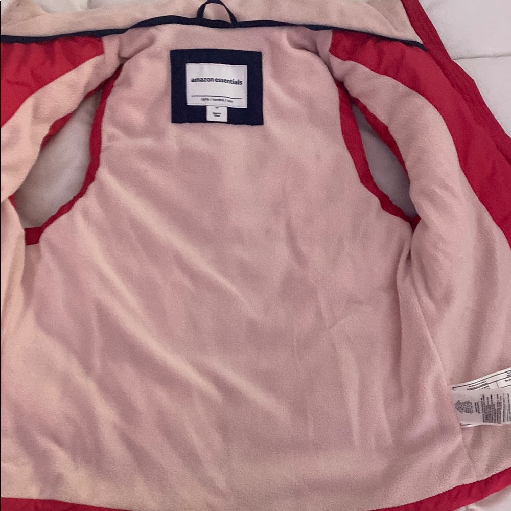 Red Puffer Vest - Picture 3 of 4